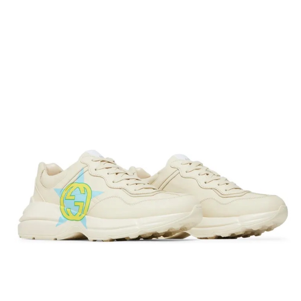 Gucci Rhyton 'Interlocking G Star' Sneakers - Picture 2 of 10
